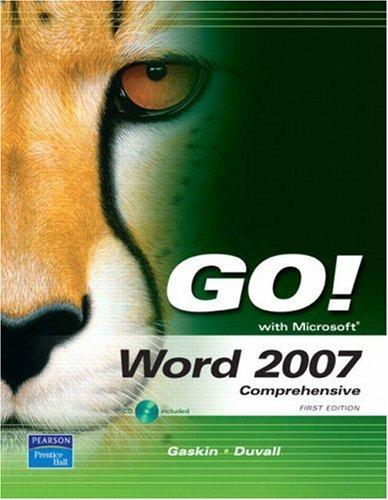 GO! with Word 2007, Comprehensive