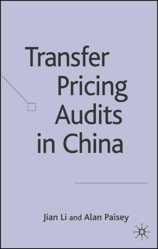 Transfer Pricing Audits in China
