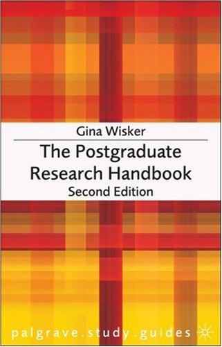 Postgraduate Research Handbook