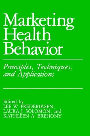 Marketing health behavior