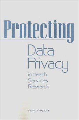 Protecting data privacy in health services research