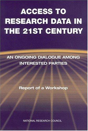 Access to Research Data in the 21st Century