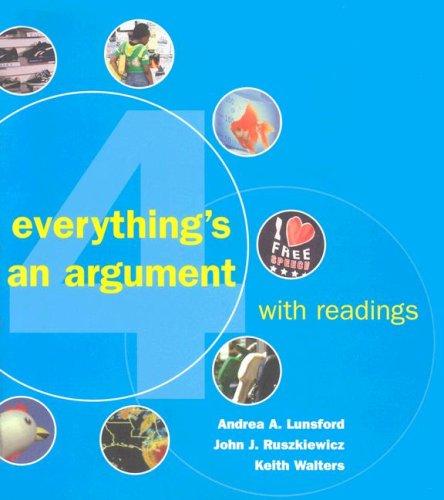 Everything's an Argument with Readings 4e & ix visual exercises