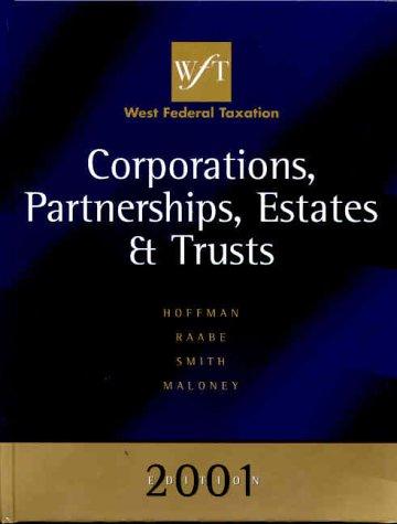 West's Federal Taxation 2001 Edition