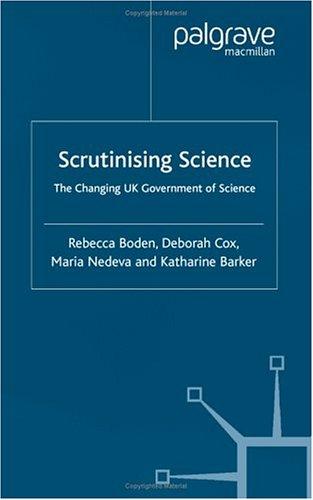 Scrutinising Science