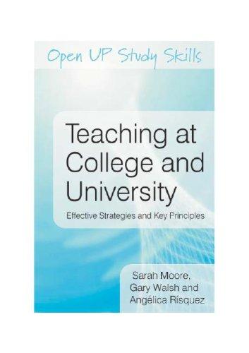 Teaching at College and University