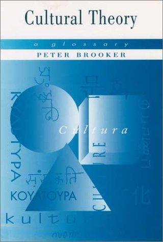 A Concise Glossary of Cultural Theory (Student Reference)