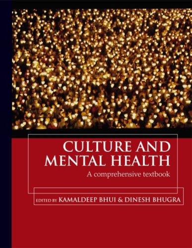Culture and mental health