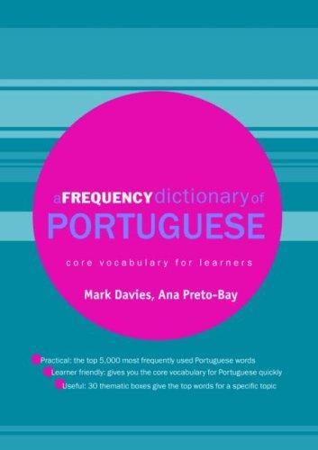 A frequency dictionary of Portuguese