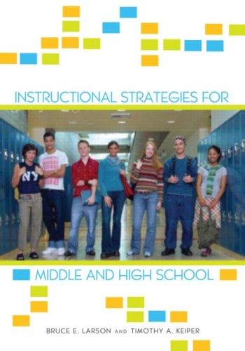 Instructional strategies for middle and high school