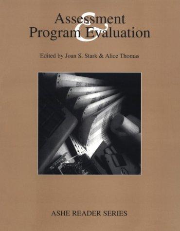 Assessment and Program Evaluation