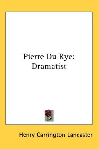 Pierre Du Rye