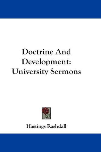 Doctrine and development