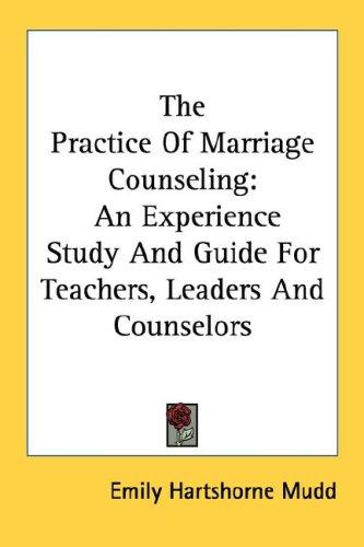 The Practice of Marriage Counseling