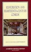 Restoration and eighteenth-century comedy