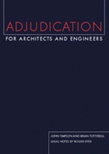 Adjudication for architects and engineers