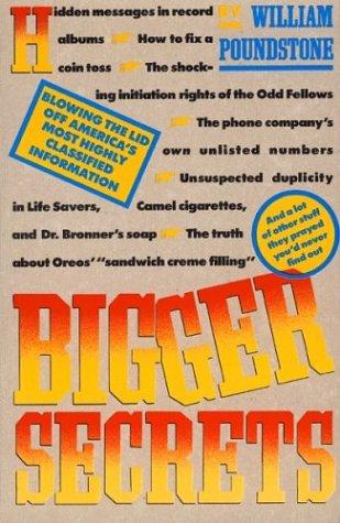 Bigger Secrets