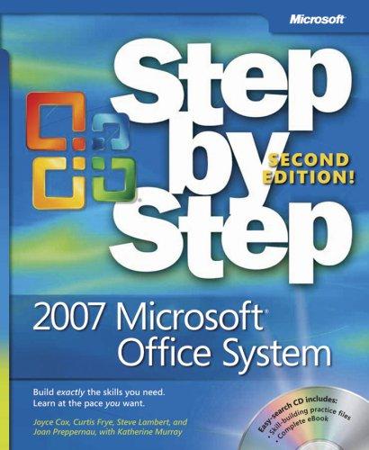 2007 Microsoft Office System Step by Step