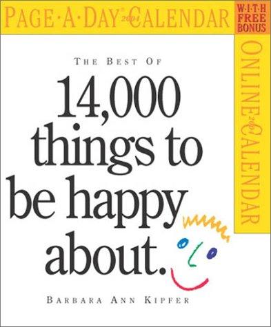 14,000 Things to Be Happy About Page-A-Day Calendar 2004