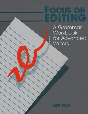 Focus on Editing