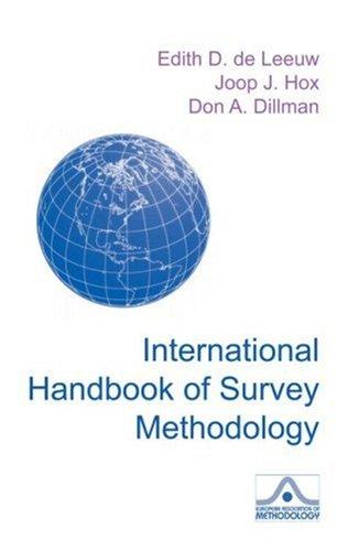 International Handbook of Survey Methodology