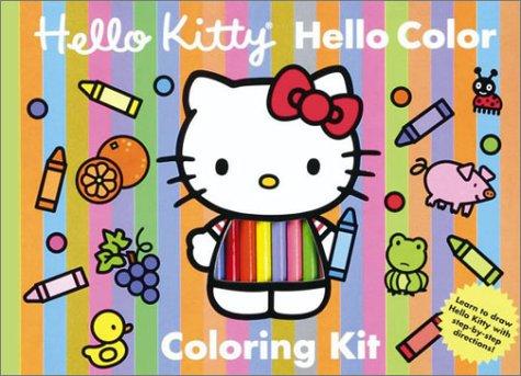 Hello Kitty Hello Color Coloring Kit