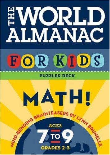 The World Almanac Puzzler Deck for Kids: Math: Ages 7-9
