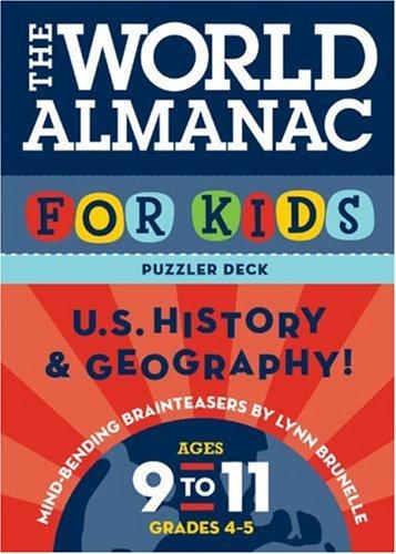 The World Almanac Puzzler Deck For Kids: History: Ages 9-11: United States History and Geography