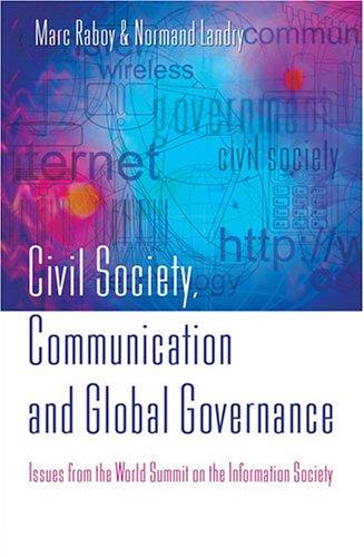 Civil Society, Communication, and Global Governance