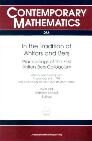 In the tradition of Ahlfors and Bers