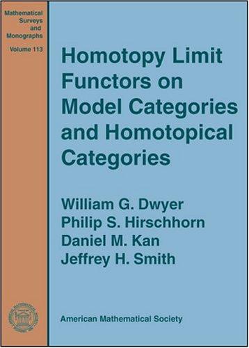Homotopy Limit Functors on Model Categories and Homotopical Categories