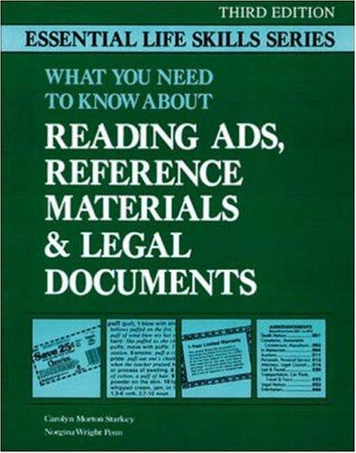 What you need to know about reading ads, reference materials, & legal documents
