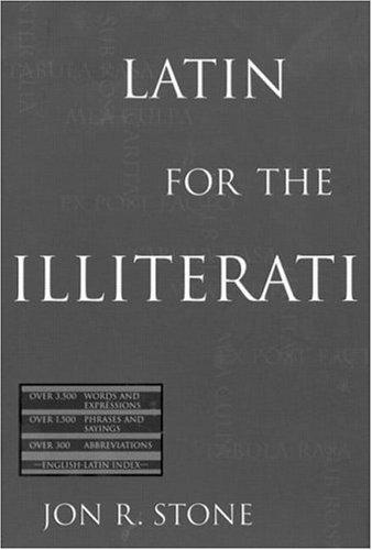 Latin for the Illiterati