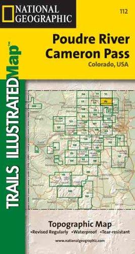 Trails Illustrated - Colorado-Poudre River/Cameron Pass