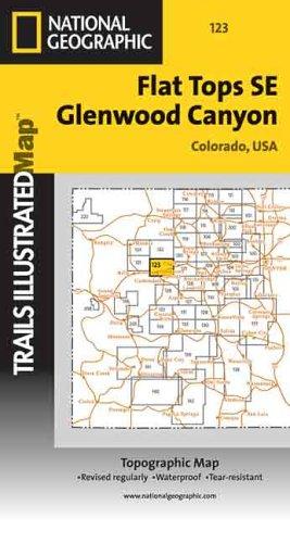 Trails Illustrated - Colorado-Flt Tps Se/Glenwood Cyn (Colorado)