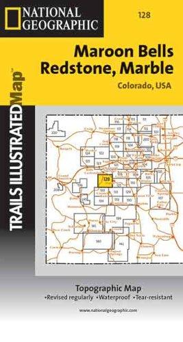 Trails Illustrated - Colorado-Maroon Bells/Redstone