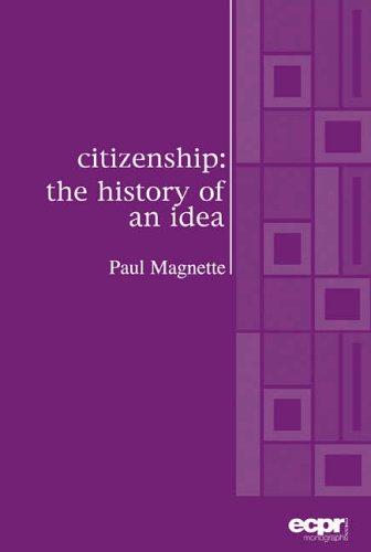 Citizenship: The History of an Idea