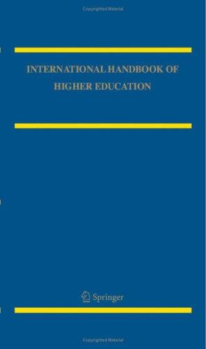 International Handbook of Higher Education