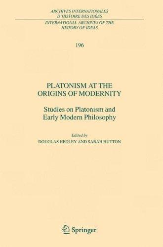 Platonism at the origins of modernity