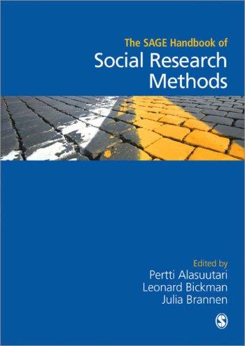 The SAGE handbook of social research methods
