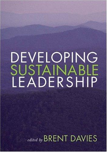 Developing Sustainable Leadership