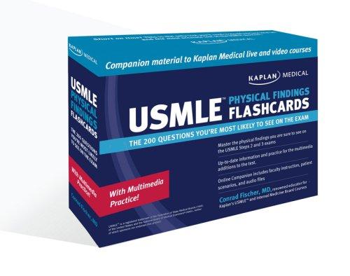 USMLE Physical Findings Flashcards: The 200 Questions You're Most Likely to See