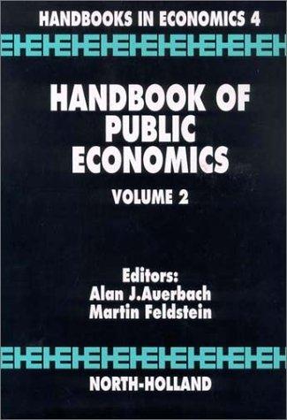 Handbook of public economics