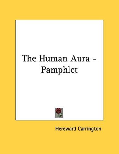 The Human Aura - Pamphlet