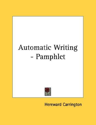 Automatic Writing