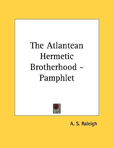 The Atlantean Hermetic Brotherhood - Pamphlet