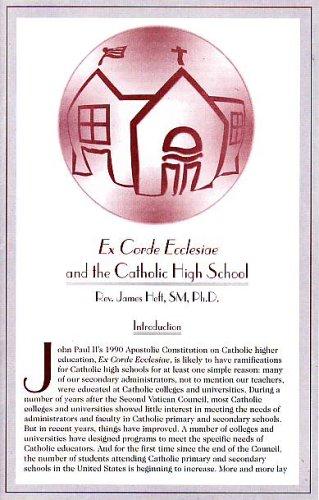 ExCorde Ecclesiae and the Catholic High School