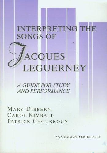 The Songs of Jacques Leguerney