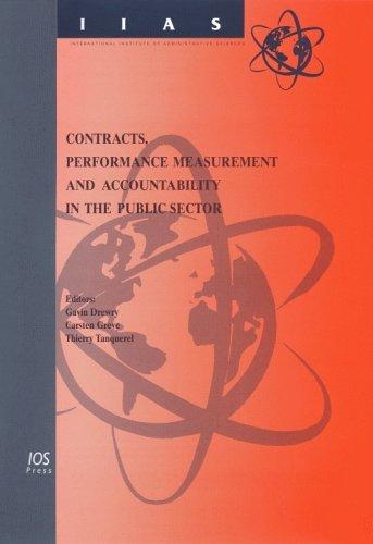 Contracts, performance measurement and accountability in the public sector
