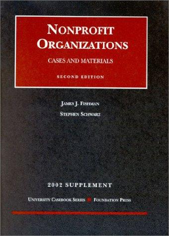 Supplement to Nonprofit Organizations